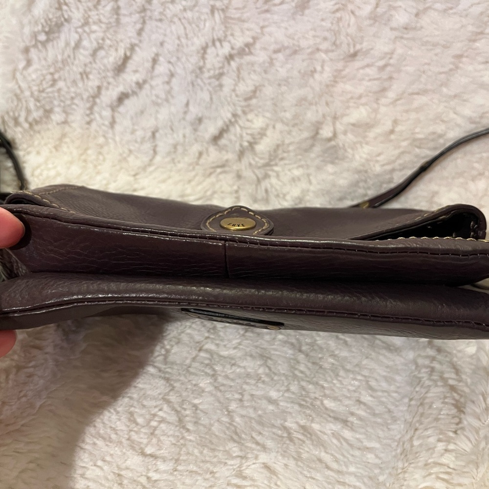 Frye Dark Brown Leather Crossbody Bag - Picture 11 of 14
